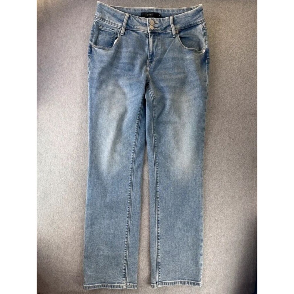 Hudson Jeans Womens Size 6 Blue Straight Leg Stretch Denim